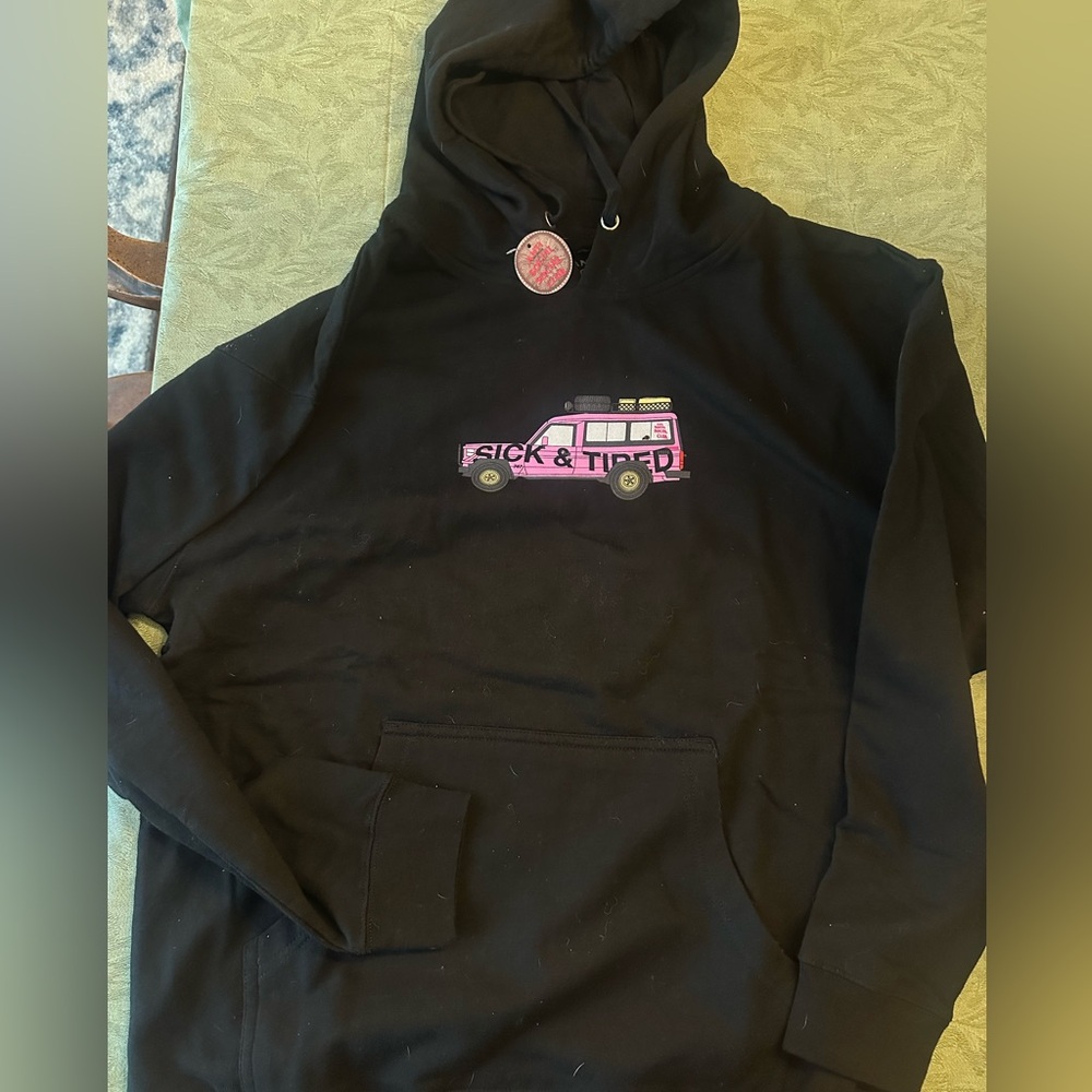 NEW Anti Social Social Club sick and tired hoodie